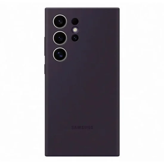 Cover Samsung S24 Ultra Silicone Case - Dark Violet